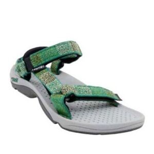 Teva Unisex-Child T Hurricane 3 Sandal in Green Multi